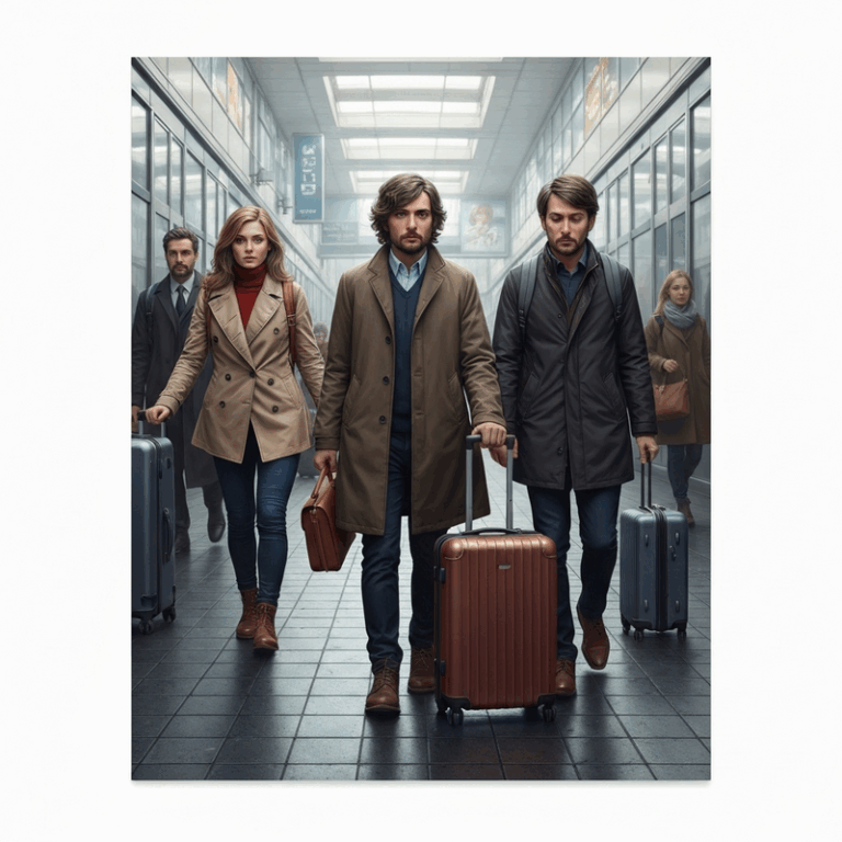The Travel Paradox: Moving Forward While Standing Still