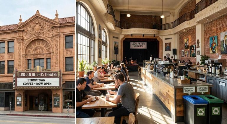Historic Theatre Brews Revival with Stumptown Coffee Flagship